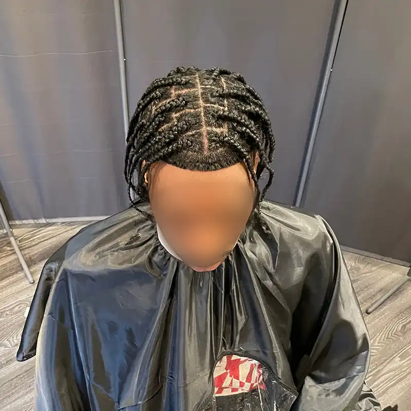 braid hair system after